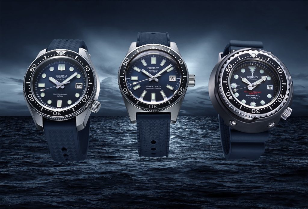 Современные часы для дайвинга Seiko